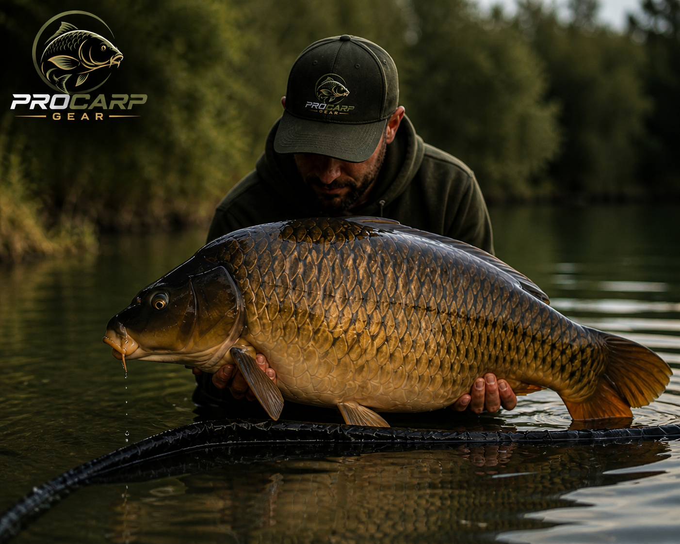 INICIO pesca en el lago con carpa
